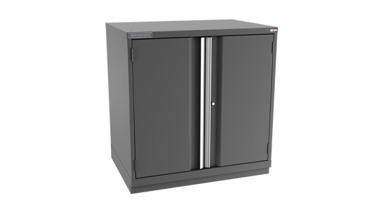 Champion Tool Storage SWPS1800-2FDIL-FTB-DG 2-Door Shallow Depth Modular Cabinet SWPS1800 | 40-1/4"W x 41-3/4"H x 22-1/2"D, Dark Gray
