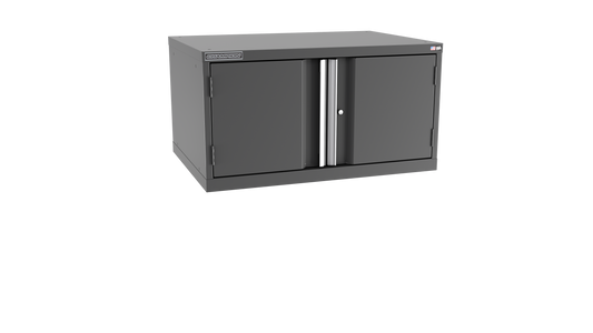 Champion Tool Storage SWPS900-2FDIL-DG 2-Door Shallow Depth Modular Cabinet SWPS900 | 40-1/4"W x 21-5/8"H x 22-1/2"D, Dark Gray