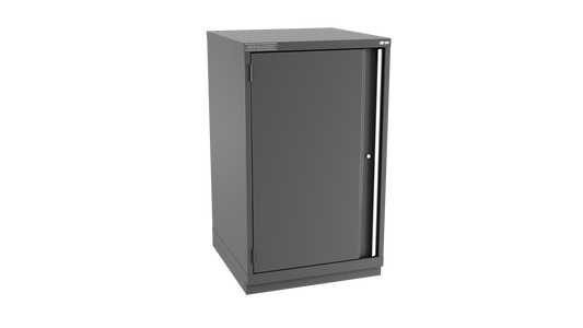 Champion Tool Storage SWS2100-FDIL-FTB-DG 1-Door Shallow Depth Modular Cabinet SWS2100 | 28-1/4"W x 45-1/4"H x 22-1/2"D, Dark Gray