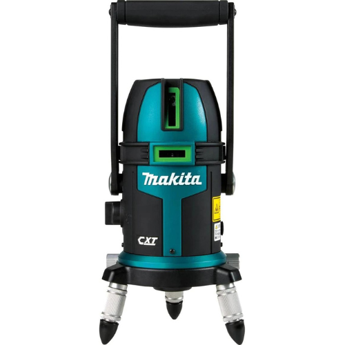 Makita SK209GDZ 12V max CXT® Lithium‑Ion Cordless Self‑Leveling Multi‑Line/Plumb Point Green Beam Laser, Tool Only