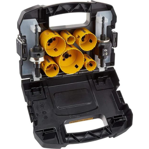 Dewalt D180002 8 Pc Electrician Holesawkit