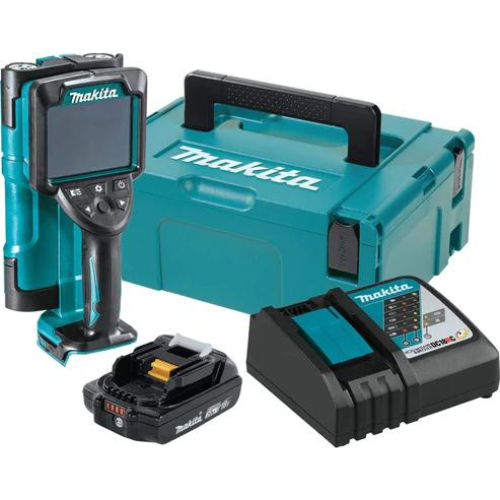 Makita DWD181R1J 18V LXT® Lithium‑Ion Cordless Multi‑Surface Scanner Kit (2.0Ah), with Interlocking Storage Case