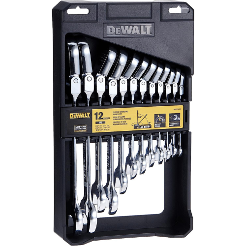 Dewalt DWMT19231 Dwmt 12Pc Sae Flexible Ratch Wr Set