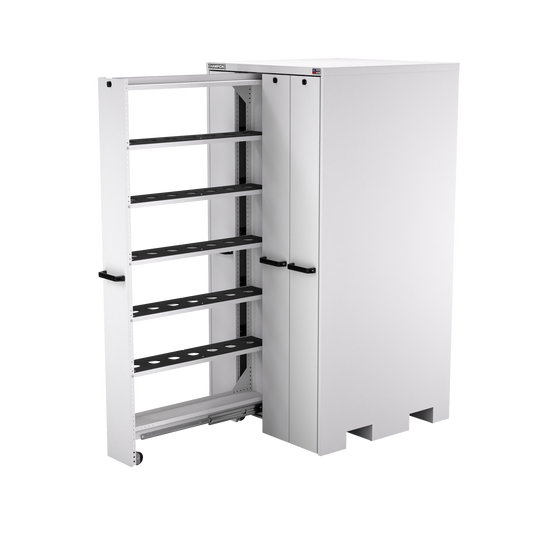 Champion Tool Storage VSCC10-LG 4-Drawer Standard Depth Vertical Storage Cabinet VSCC10 | 40"W x 84"H x 41"D, Light Gray