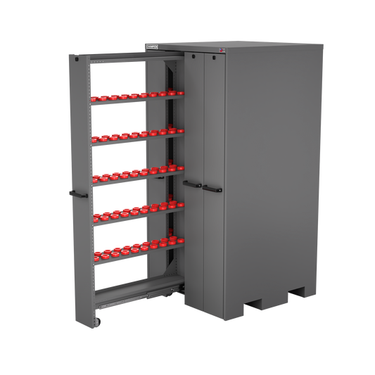 Champion Tool Storage VSCH40-DG 4-Drawer Standard Depth Vertical Storage Cabinet VSCH40 | 40"W x 84"H x 41"D, Dark Gray