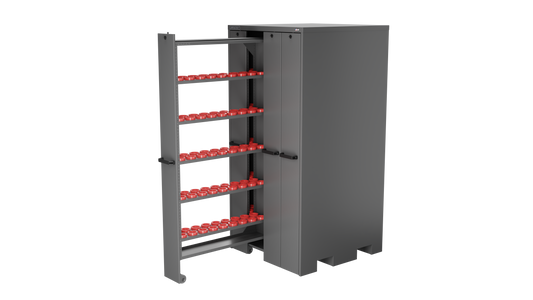 Champion Tool Storage VSCH63-DG 4-Drawer Standard Depth Vertical Storage Cabinet VSCH63 | 40"W x 84"H x 41"D, Dark Gray
