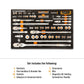Gearwrench GWMS120CBMTS 89 Piece 1/4", 3/8" & 1/2" Drive 120XP Mechanics Tool Set in Foam Tray
