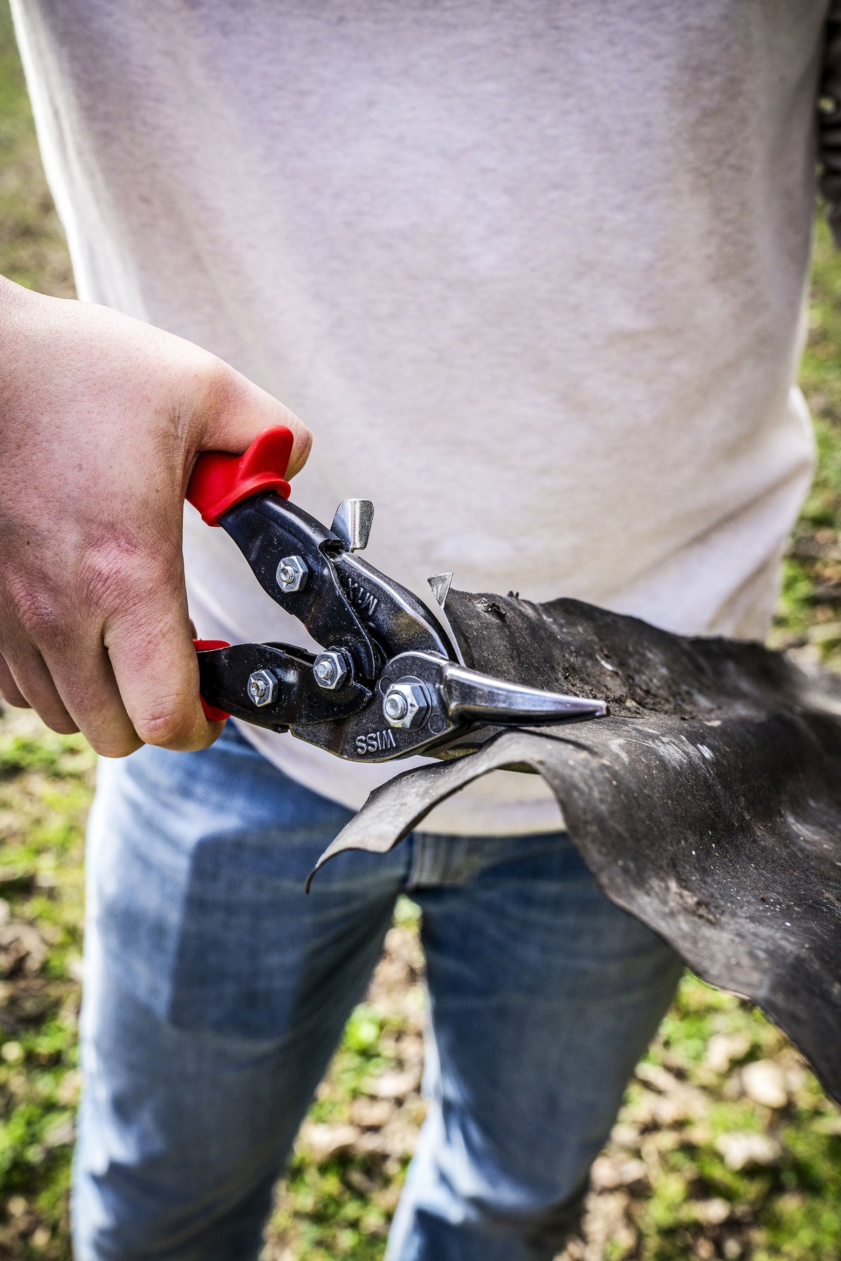 Wiss M1R 9-3/4" Compound Action Straight and Left Cut Aviation Snips