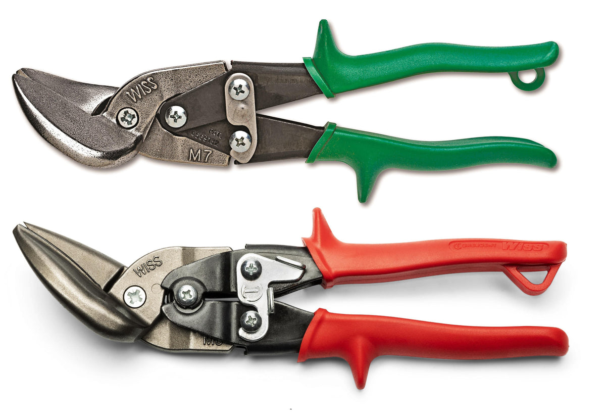 Wiss M6M7R 2 Piece Offset Aviation Snip Set