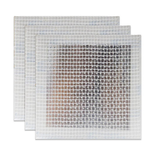 Allway WP4-3 4" x 4" Drywall Repair Patch, 3-Pack