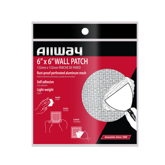 Allway WP6 6" x 6" Drywall Repair Patch