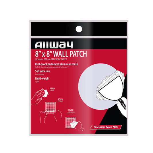 Allway WP8 8" x 8" Drywall Repair Patch
