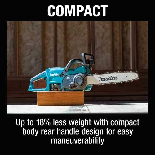 Makita XCU11SM1 18V LXT® Lithium‑Ion Brushless Cordless 14" Chain Saw Kit (4.0Ah)