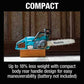 Makita XCU11Z 18V LXT® Lithium‑Ion Brushless Cordless 14" Chain Saw, Tool Only