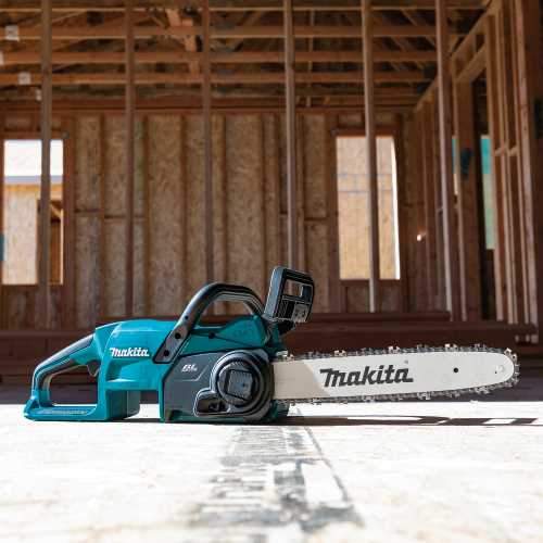 Makita XCU11Z 18V LXT® Lithium‑Ion Brushless Cordless 14" Chain Saw, Tool Only