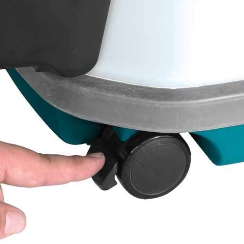 Makita XCV22ZU 36V (18V X2) LXT® Brushless 2.1 Gallon HEPA Filter Dry Dust Extractor/Vacuum, AWS®, Tool Only
