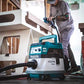 Makita XCV22ZU 36V (18V X2) LXT® Brushless 2.1 Gallon HEPA Filter Dry Dust Extractor/Vacuum, AWS®, Tool Only