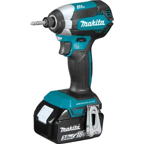 Makita XDT131 18V LXT® Lithium‑Ion Brushless Cordless Impact Driver Kit (3.0Ah)