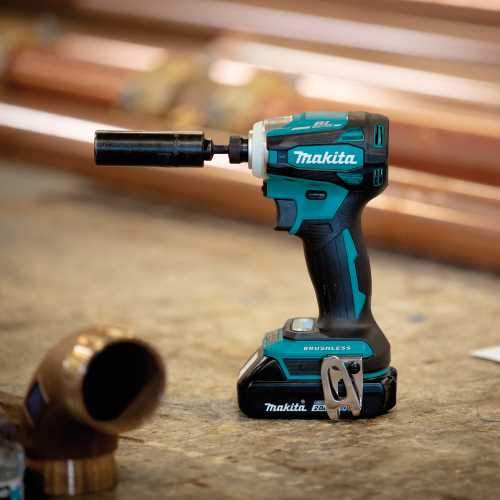 Makita XDT19R 18V LXT® Lithium‑Ion Compact Brushless Cordless Quick‑Shift Mode™ 4‑Speed Impact Driver Kit (2.0Ah)