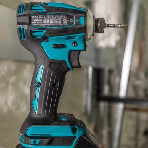 Makita XDT19R 18V LXT® Lithium‑Ion Compact Brushless Cordless Quick‑Shift Mode™ 4‑Speed Impact Driver Kit (2.0Ah)