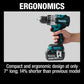 Makita XFD14T 18V LXT® Lithium‑Ion Brushless Cordless 1/2" Driver‑Drill Kit (5.0Ah)