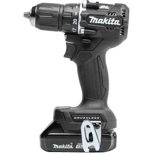 Makita XFD15SY1B 18V LXT® Lithium‑Ion Sub‑Compact Brushless Cordless 1/2" Driver‑Drill Kit (1.5Ah)