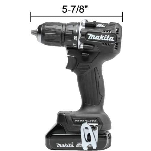 Makita XFD15SY1B 18V LXT® Lithium‑Ion Sub‑Compact Brushless Cordless 1/2" Driver‑Drill Kit (1.5Ah)