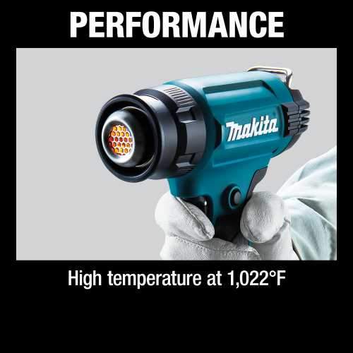 Makita XGH01ZK 18V LXT® Lithium‑Ion Cordless Heat Gun, Tool Only