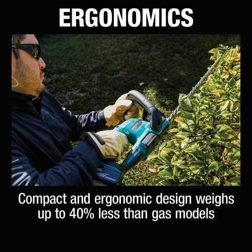 Makita XHU09M1 18V LXT® Lithium‑Ion Brushless Cordless 24" Hedge Trimmer Kit (4.0Ah)