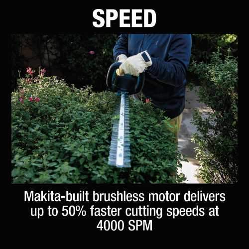 Makita XHU09M1 18V LXT® Lithium‑Ion Brushless Cordless 24" Hedge Trimmer Kit (4.0Ah)