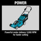 Makita XML10Z 36V (18V X2) LXT® 21" Lawn Mower, Tool Only