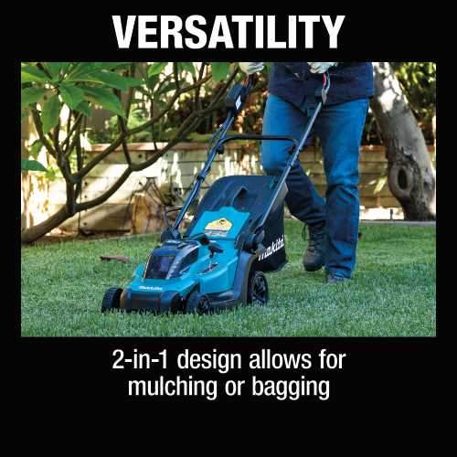 Makita XML12Z 18V LXT® Lithium‑Ion Cordless 13" Lawn Mower, Tool Only