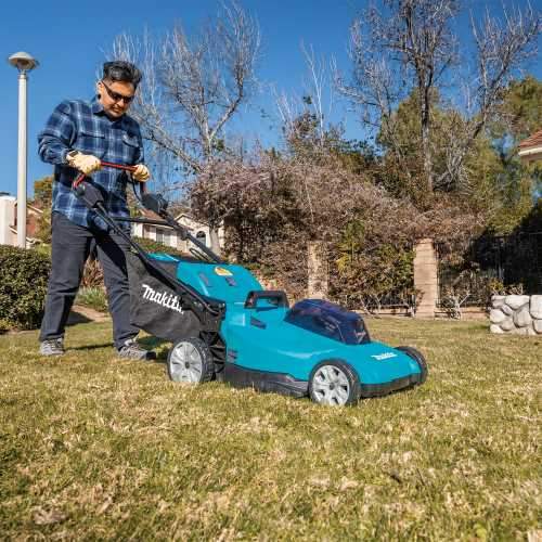 Makita XML14CT1 36V (18V X2) LXT® 19" Self‑Propelled Lawn Mower Kit with 4 Batteries (5.0Ah)