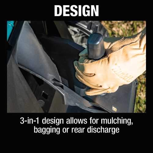 Makita XML14CT1 36V (18V X2) LXT® 19" Self‑Propelled Lawn Mower Kit with 4 Batteries (5.0Ah)