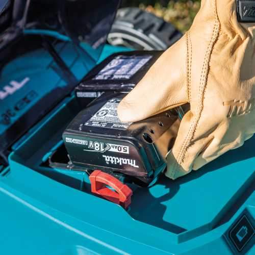 Makita XML14CT1 36V (18V X2) LXT® 19" Self‑Propelled Lawn Mower Kit with 4 Batteries (5.0Ah)