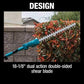 Makita XNU05SM1 18V LXT® Lithium‑Ion Cordless 18" Telescoping Articulating Pole Hedge Trimmer Kit (4.0Ah)