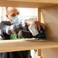 Makita XOB02Z 18V LXT® Lithium‑Ion Cordless 1/4 Sheet Finishing Sander, Tool Only