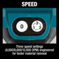 Makita XOB03Z 18V LXT® Lithium‑Ion Brushless Cordless 1/3 Sheet Finishing Sander, AWS® Capable, Tool Only