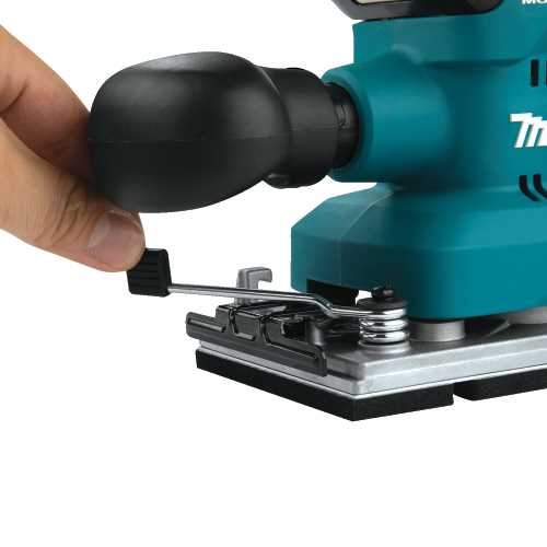 Makita XOB03Z 18V LXT® Lithium‑Ion Brushless Cordless 1/3 Sheet Finishing Sander, AWS® Capable, Tool Only