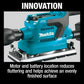 Makita XOB03Z 18V LXT® Lithium‑Ion Brushless Cordless 1/3 Sheet Finishing Sander, AWS® Capable, Tool Only