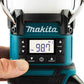 Makita XRM12 18V LXT® Lithium‑Ion Cordless Lantern with Radio, Tool Only