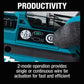 Makita XRT02ZK 18V LXT® Lithium‑Ion Brushless Cordless Deep Capacity Rebar Tying Tool, Tool Only