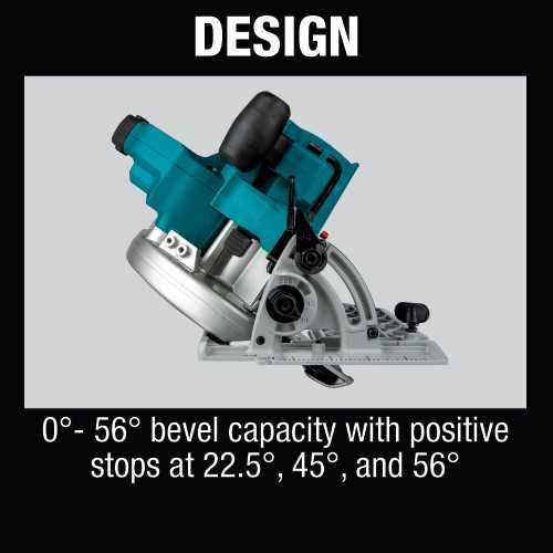 Makita XSH06Z 36V (18V X2) LXT® Brushless 7‑1/4” Circular Saw, Tool Only