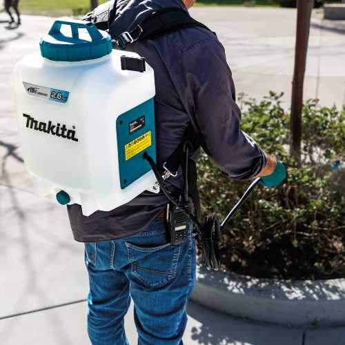 Makita XSU01SM1 18V LXT® Lithium‑Ion Cordless 2.6 Gallon Backpack Sprayer Kit (4.0Ah)
