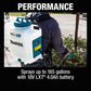 Makita XSU01SM1 18V LXT® Lithium‑Ion Cordless 2.6 Gallon Backpack Sprayer Kit (4.0Ah)