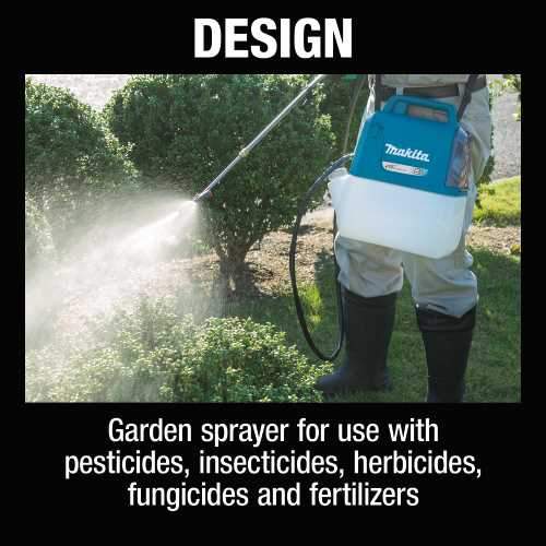 Makita XSU03SM1 18V LXT® Lithium‑Ion Cordless 1.3 Gallon Sprayer Kit (4.0Ah)