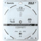 Makita B-66983 12" 60T Carbide‑Tipped Max Efficiency Miter Saw Blade