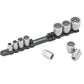 Stahlwille 96052010 45/10-12917 Set Of Sockets With Clip Bar