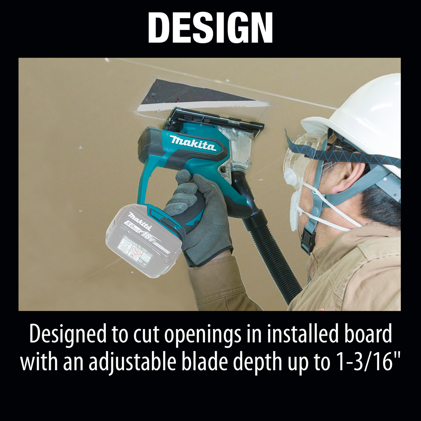 Makita XDS01Z 18V Lxt® Lithiumion Cordless Cutout Saw, Tool Only