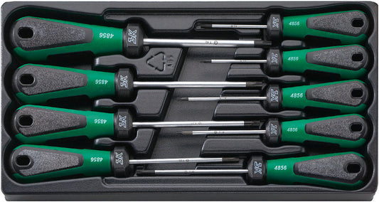 Stahlwille 96489910 4899 SATZ TORX-SCHRAUBENDREHER M. DREIKOMPONENTENGRIFF Set Of Torx® Screwdrivers 3K Drall® Screwdrivers